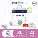 Aiwibi Premium Pant Diaper 12 - XL 22pcs (Medium Pack)
