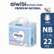 Aiwibi Premium Tape Diaper NB 22pcs | Soft &amp; Absorbent_203324