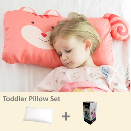 Milo & Gabby Toddler Pillow & Pillowcase Set (Squirrel Designed)