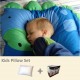 Milo & Gabby Kids Pillow & Pillowcase Set (Dinosaur Designed)