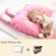 Milo & Gabby Kids Pillow & Pillowcase Set ( Bunny Designed)