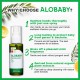 Alobaby Milky Lotion Organic Baby Lotion150ml + Alobaby Hand Kirei Mist Organic Alcohol-free Hand Sanitiser Spray 80ml