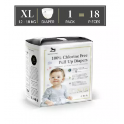 Applecrumby Chlorine Free Pull Up Diaper (X-Large 18 pcs)