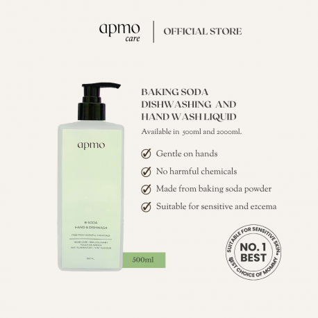 Apmo Baking Soda Extract Hand and Dishwashing Liquid