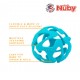 Nuby Tuggy Teething Ball (Aqua)