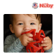 Nuby Tuggy Teething Ball (Aqua)