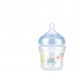 Nuby Natural Touch Printed Bottle With Silicone Nipple - 270ml/9oz (Single Pack) - Blue Kenya