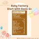 Baby Factory Step 1 Start With Basic 6+ 500g