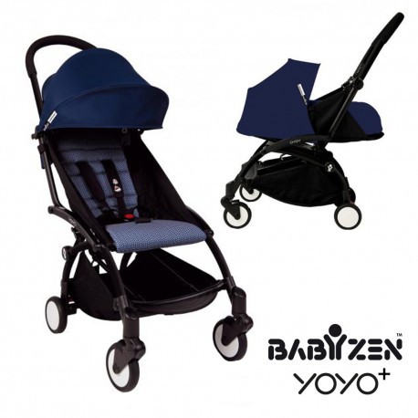 BABYZEN YOYO2 6mth+ Stroller - White with Air France Blue - Bella Baby,  Award Winning Baby Shop