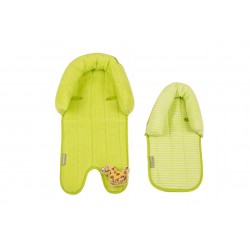 Babyhood 2 in 1 Head Support (Lime & White)