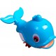Babylove Pull-Line Dolphin Bath Toy with Spray (Blue)