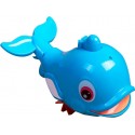 Babylove Pull-Line Dolphin Bath Toy with Spray (Blue)