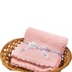 Babylove 100% Cotton Heritage Knitted Blanket 100cm x 100cm 