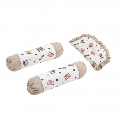 Babylove 3 In 1 Dimple Pillow and Bolster Set