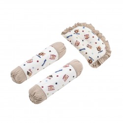 Babylove 3 In 1 Dimple Pillow and Bolster Set