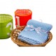 Babylove Heritage Knitted Blanket (100cm x 100cm) - Blue