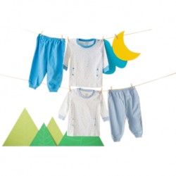 Boogybaby Candyland Kids Pyjamas - 2 Sets (Boy 6-24M)