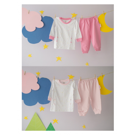 Boogybaby Candyland Kids Pyjamas - 2 Sets (Girl 6-24M)