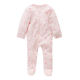 Purebaby Organic Sleepsuit Purebaby Australia (Pale Pink Leaf)
