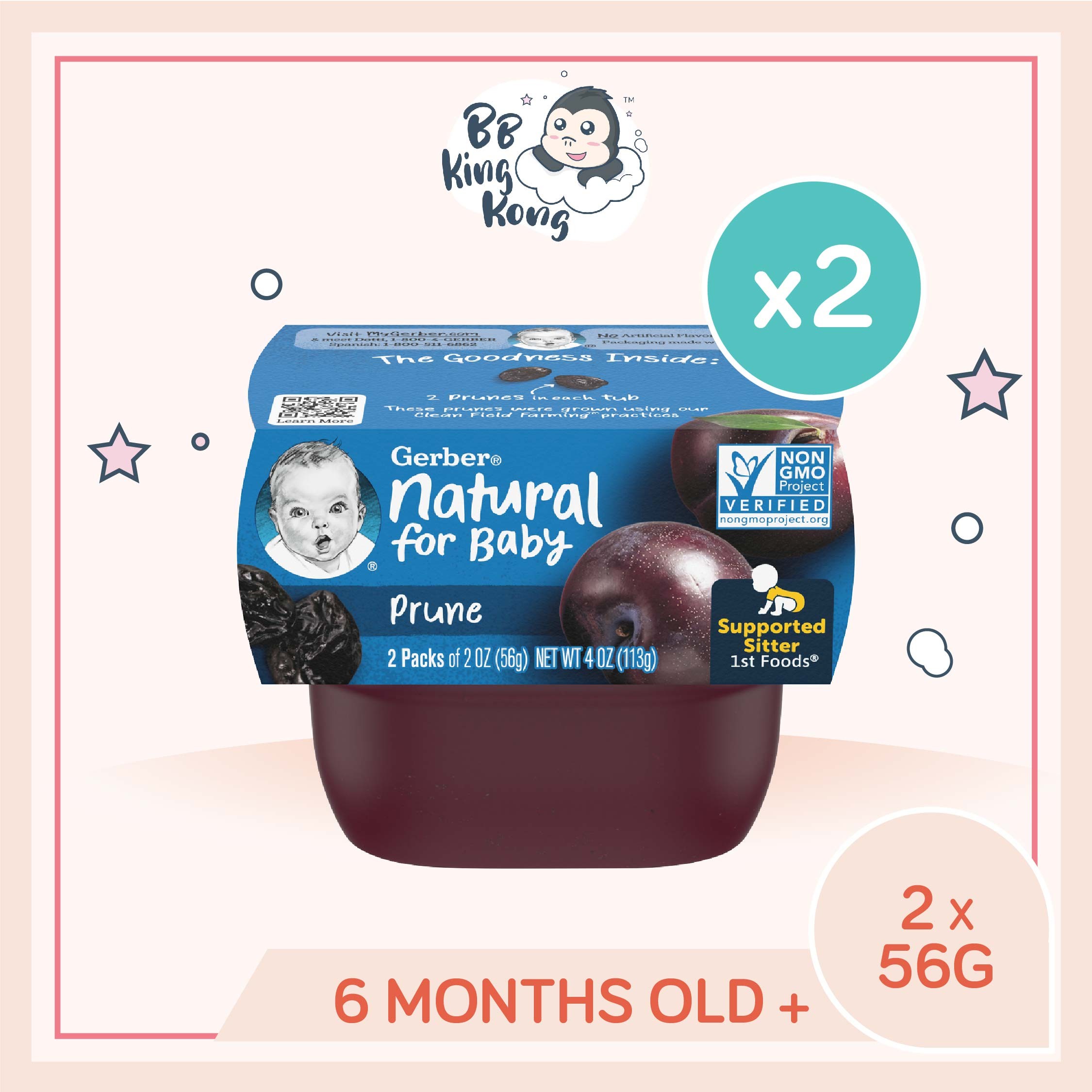 Gerber best sale baby prunes