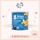 BB King Kong Gerber Lil Crunchies Mild Cheddar 42g Canister