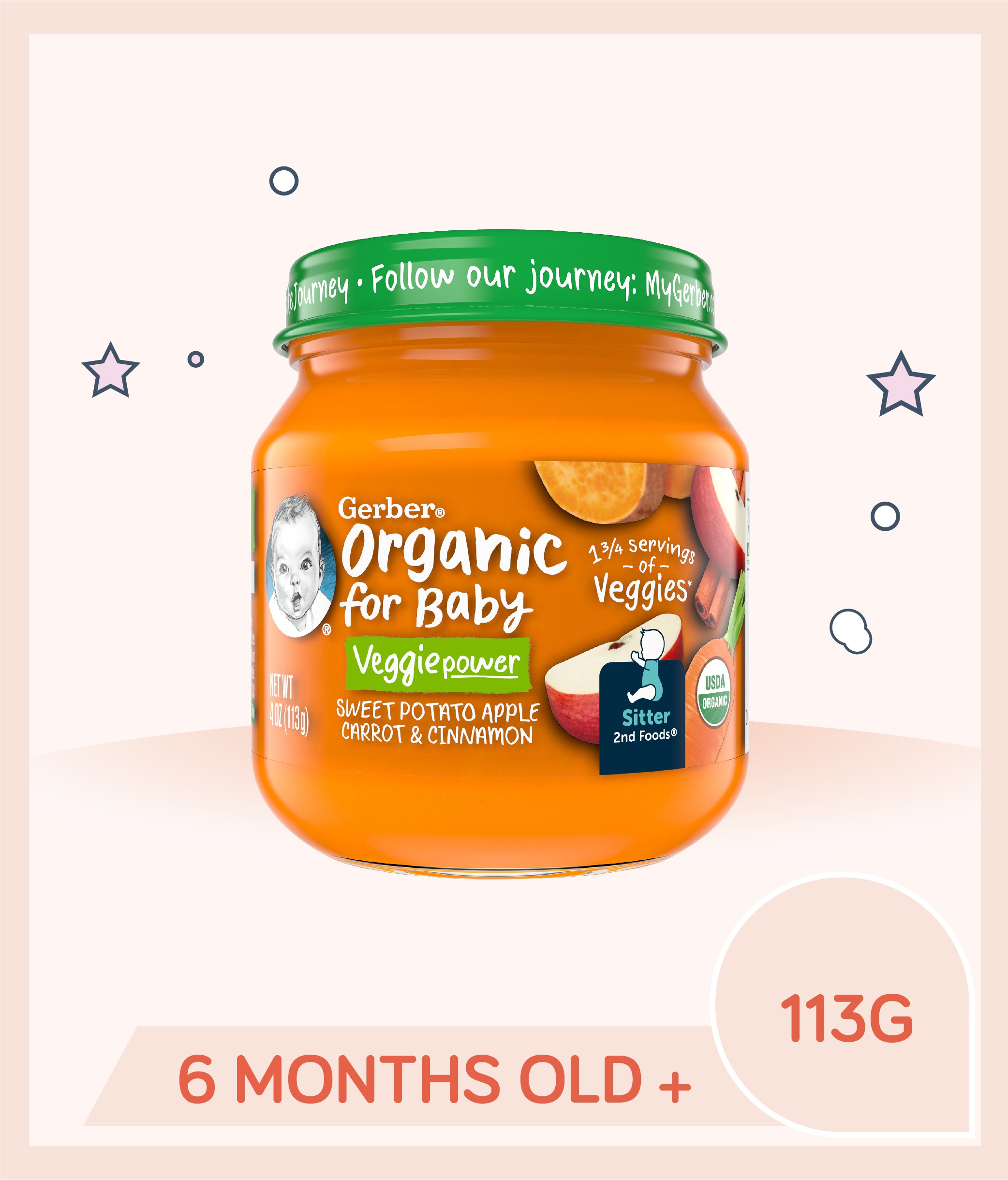 Gerber organic hot sale jars