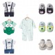 Newborn Baby Boy Gift Set E - 7 Items