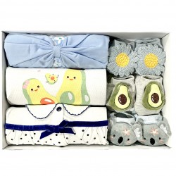 Newborn Baby Girl Gift Set D - 7 Items