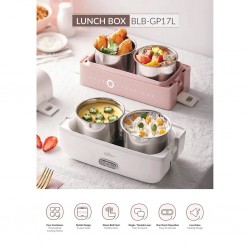 Bear Electric lunch box Portable 304 Stainless Steel lunch box (1.7L) BLB-GP17L