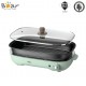 Bear Multi cooker 4L Electric Grill Pan Electric hot pot Household Electric Barbecue Machine Non-Stick pan BMG3-G4L
