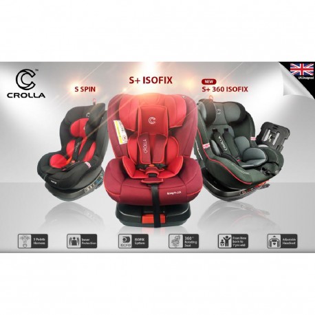 isofix 360 spin car seat
