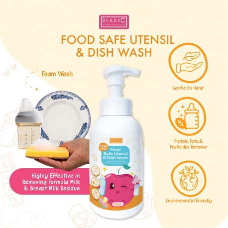 BerryC Food Safe Utensil & Dish Wash