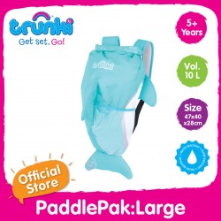 Trunki PaddlePak Large (Splash the Dolphin) - Fancy Backpack for Children