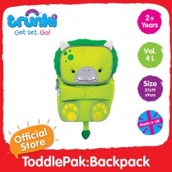 Trunki ToddlePak Backpack (Dino) - Fancy Backpacks for Children