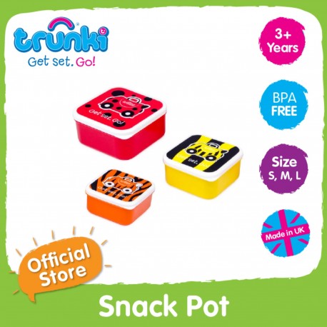 Trunki Snack Pots 3pcs (Animal Range)