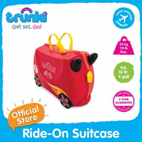 Trunki Ride-On Suitcase (Rocco)