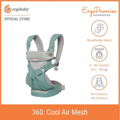 ergobaby omni 360 cool air mesh icy mint