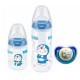 NUK Doraemon PCH Trio Pack with PP Bottle / Silicone S1 M