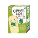 Apple Monkey Organic Rice Cracker (Spinach)