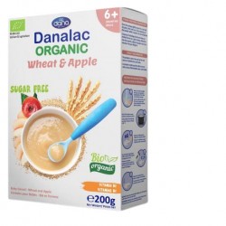 Danalac Organic Baby Cereal (Wheat & Apple) 200gm