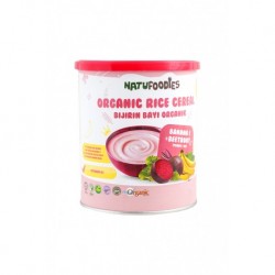Natufoodies Organic Rice Porridge (Banana Beetroot)