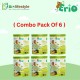 (Combo Pack Of 6) Erio Organic Baby Cereal With Probiotic - Ancient Grains with Kale ,Potato & Chia (200g)