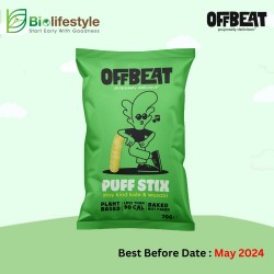 OffBeat Puff Stix Kale & Wasabi ( 70g)