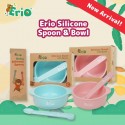 Erio Silicone Bowl & Spoon - Pink