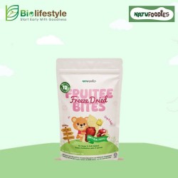 Natufoodies Fruitee Bites 15g - Apple, Banana and Strawberry