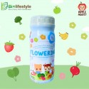 Apple Monkey Flowering Organic Brown Rice and Corn Puff 45g - Mixed Vegetable and Fruit 