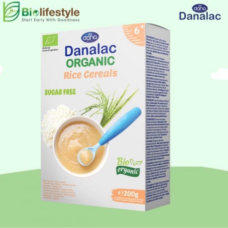 Danalac Organic Baby Cereal 200g - Rice Cereals