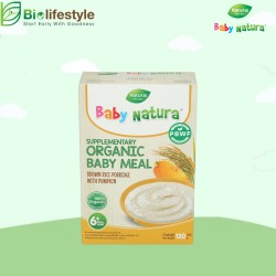 Baby Natura Organic Brown Rice Porridge 120g - Pumpkin