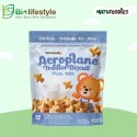 Natufoodies Aeroplane Toddler Biscuit in Bag 100g - Plain Milk 