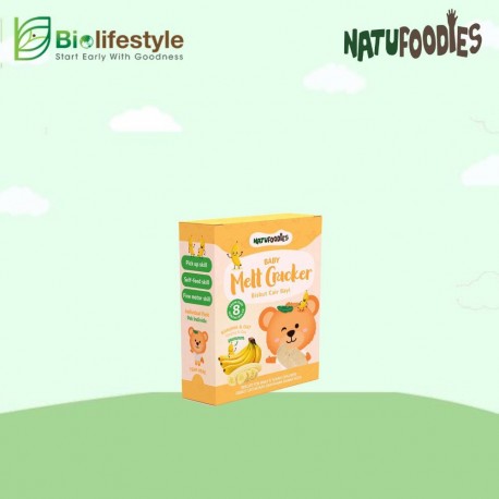 Natufoodies Melt Cracker 18g - Banana Oat 